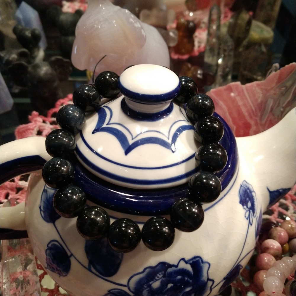 Obsidian bracelet